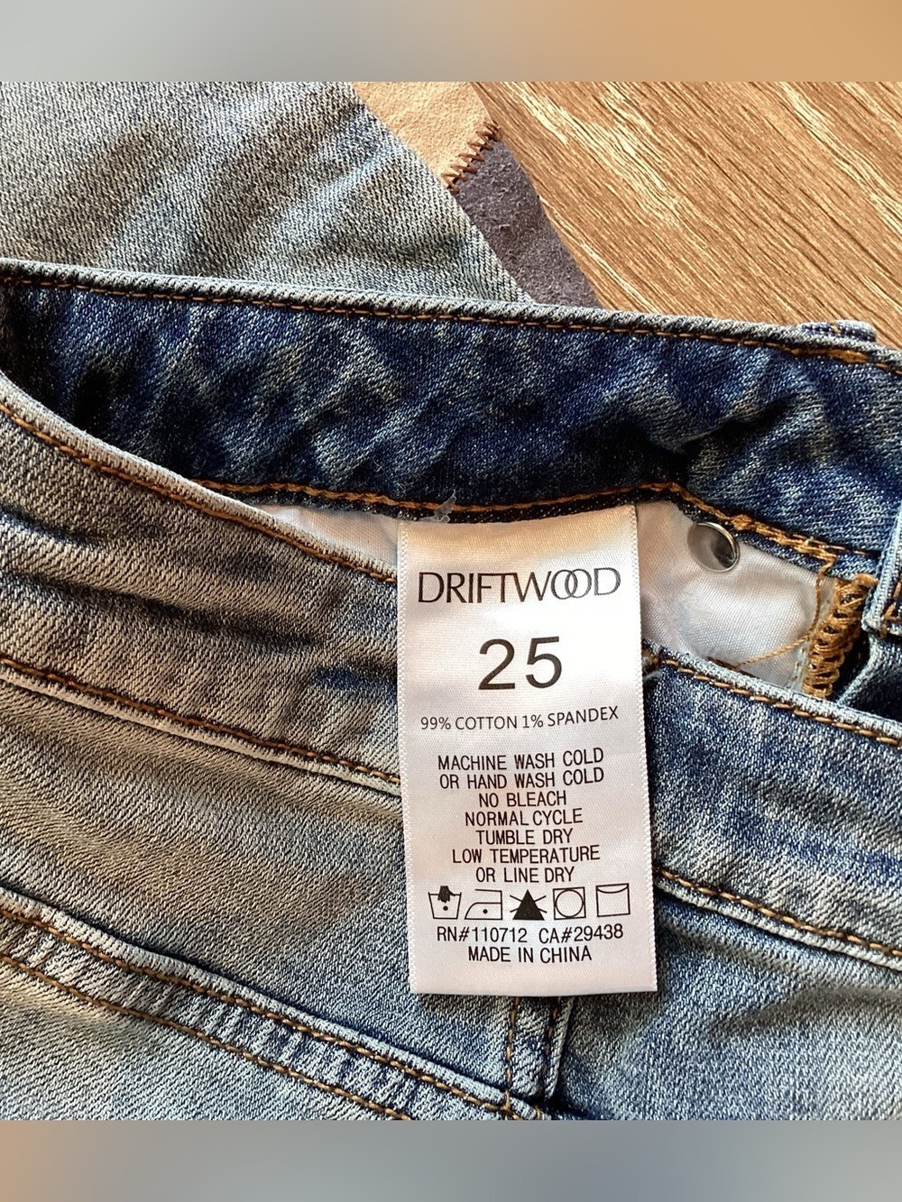 Driftwood Boho Farrah Patchwork Flare Jeans - Picture 10 of 11